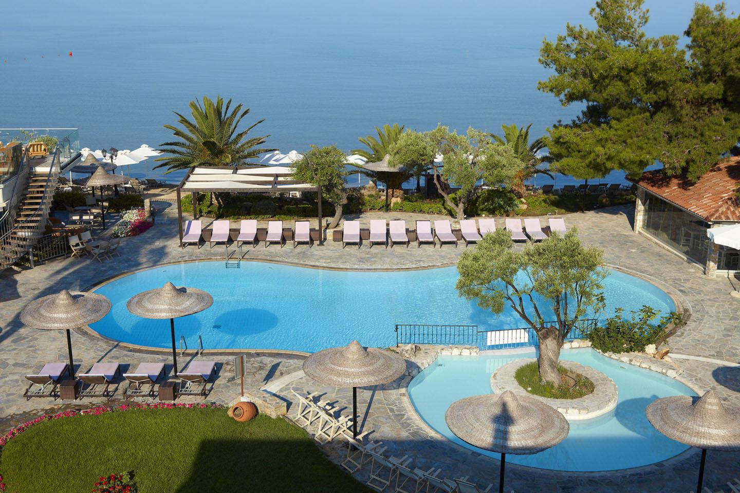 Anthemus Sea Beach Hotel And Spa إيليا المظهر الخارجي الصورة